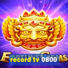 record tv 0800